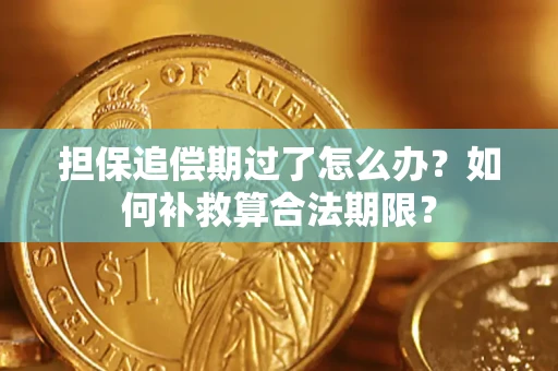北京担保追偿期过了怎么办？如何补救算合法期限？